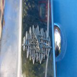 Pair of 70s designer wall lights in chrome metal