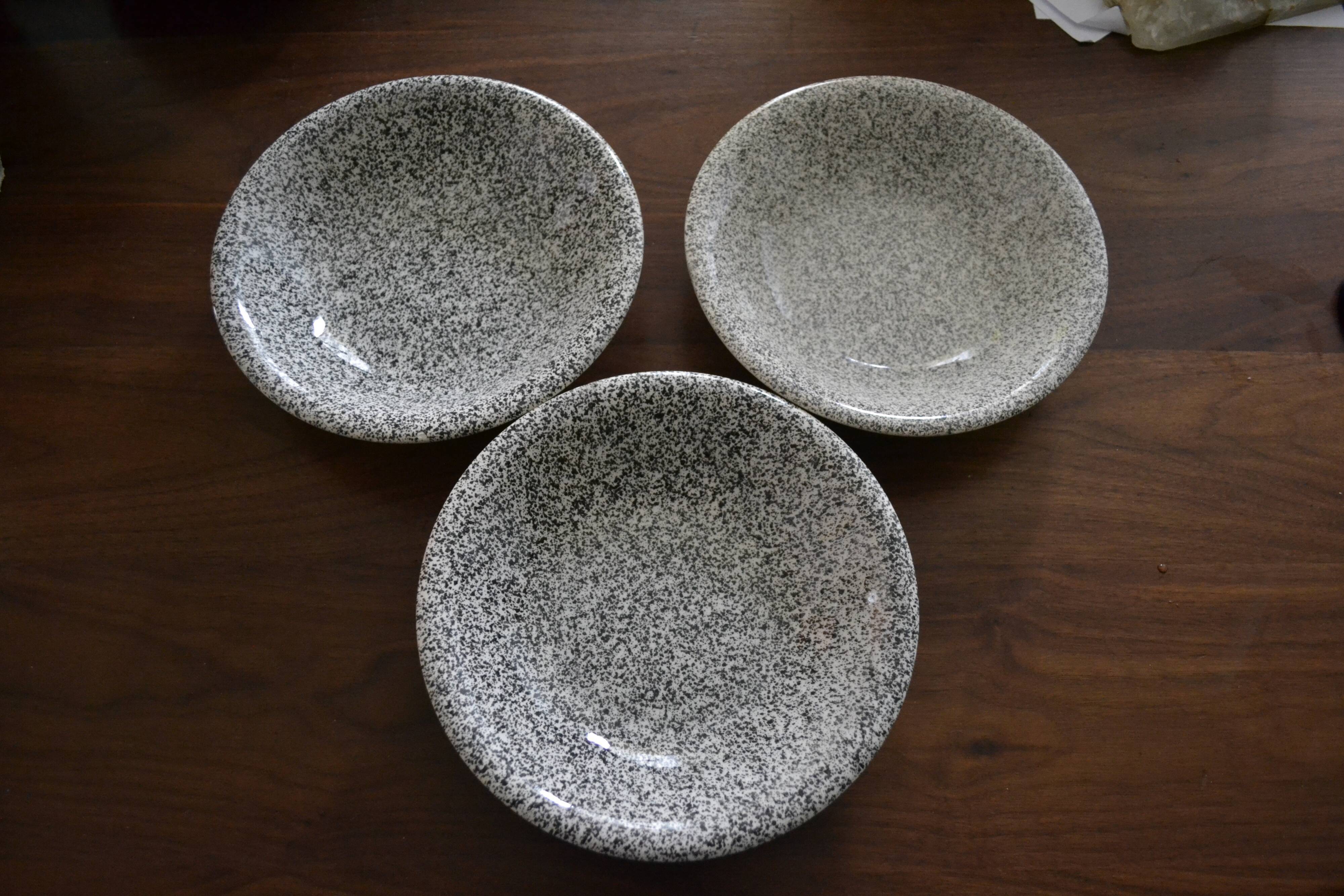 Lot de 3 assiettes creuses Quadrifoglio