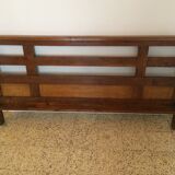 Oak bed by René Gabriel period Reconstruction