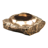 "ROC" bronze ashtray and catchall by Monique Gerber