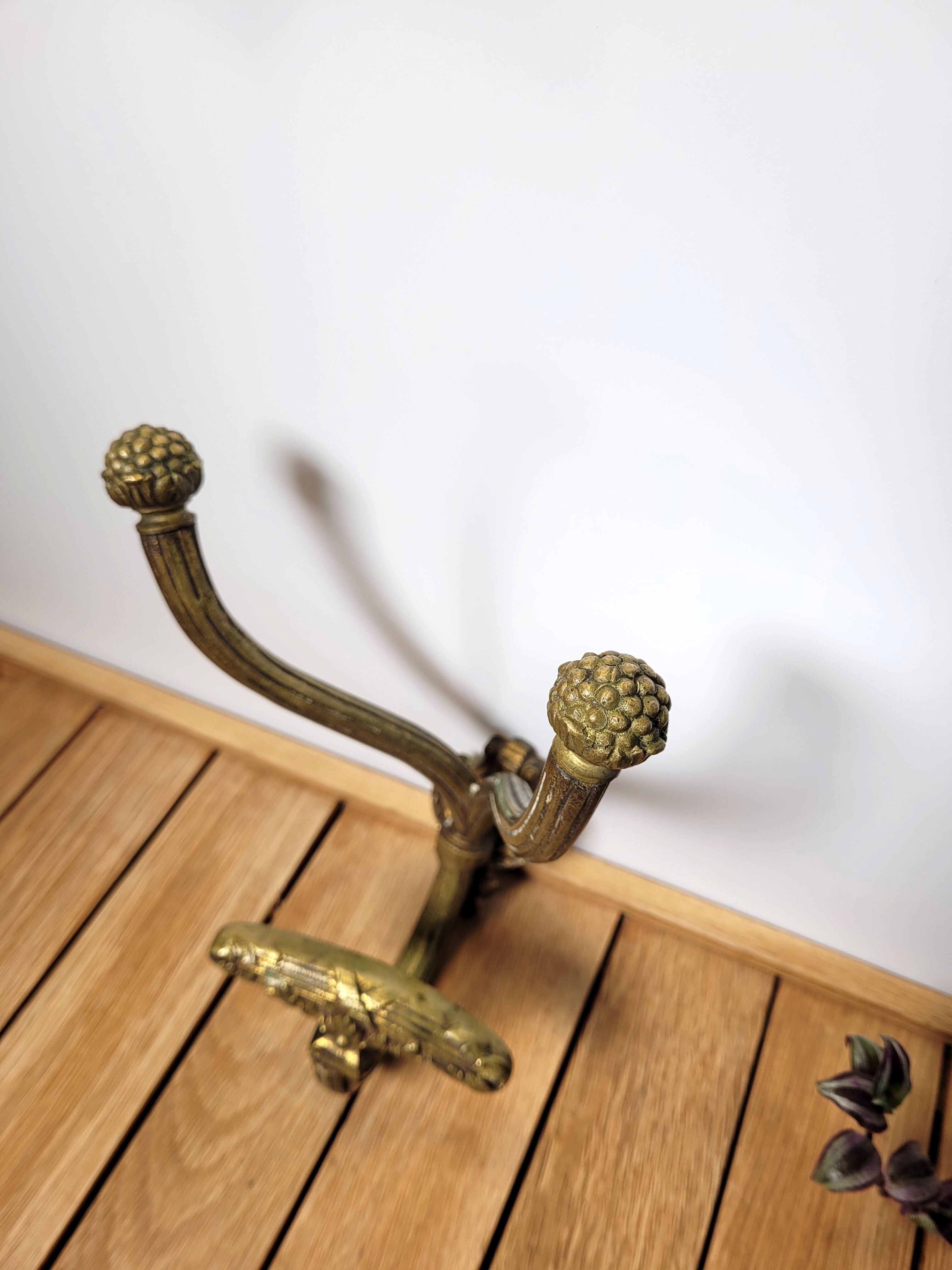 Bronze coat rack