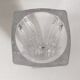 Crystal vase from Vannes 1950s Height 29 cm