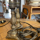 Brass lamp legs