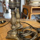 Brass lamp legs