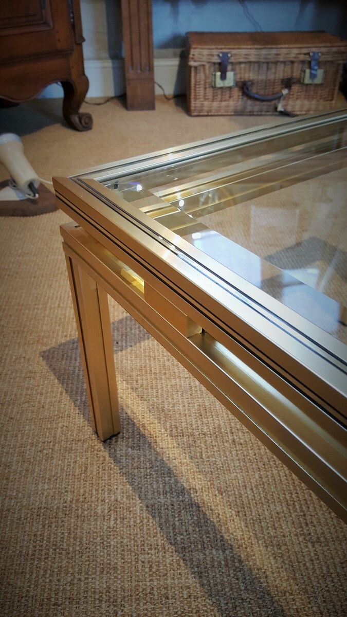 Coffee table design Pierre Vandel 70s