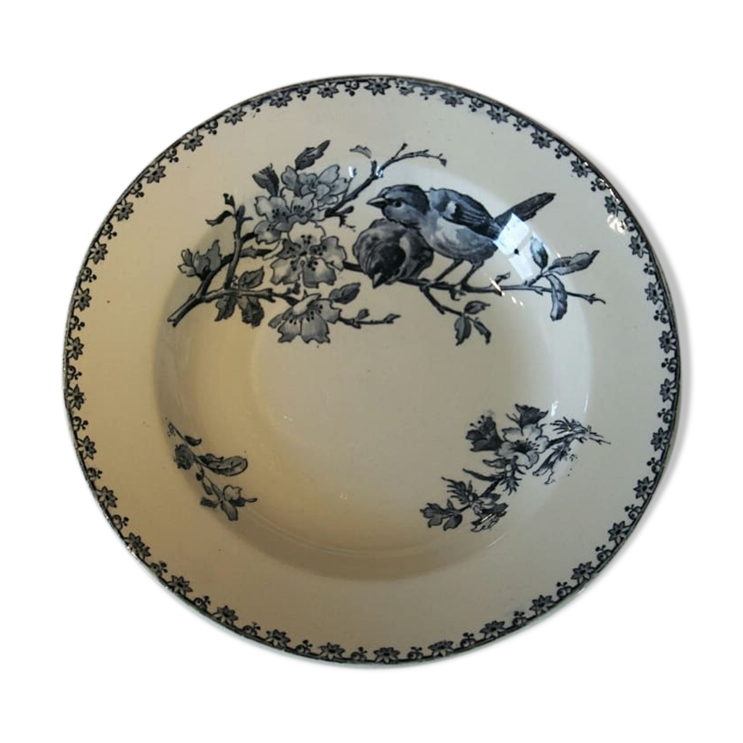 Plate iron Earth - Sarreguemines