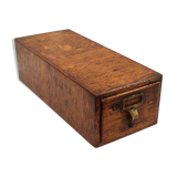 Old drawer with sea army file