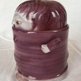 French Cloutier Frères Earthenware Jar, 1960s