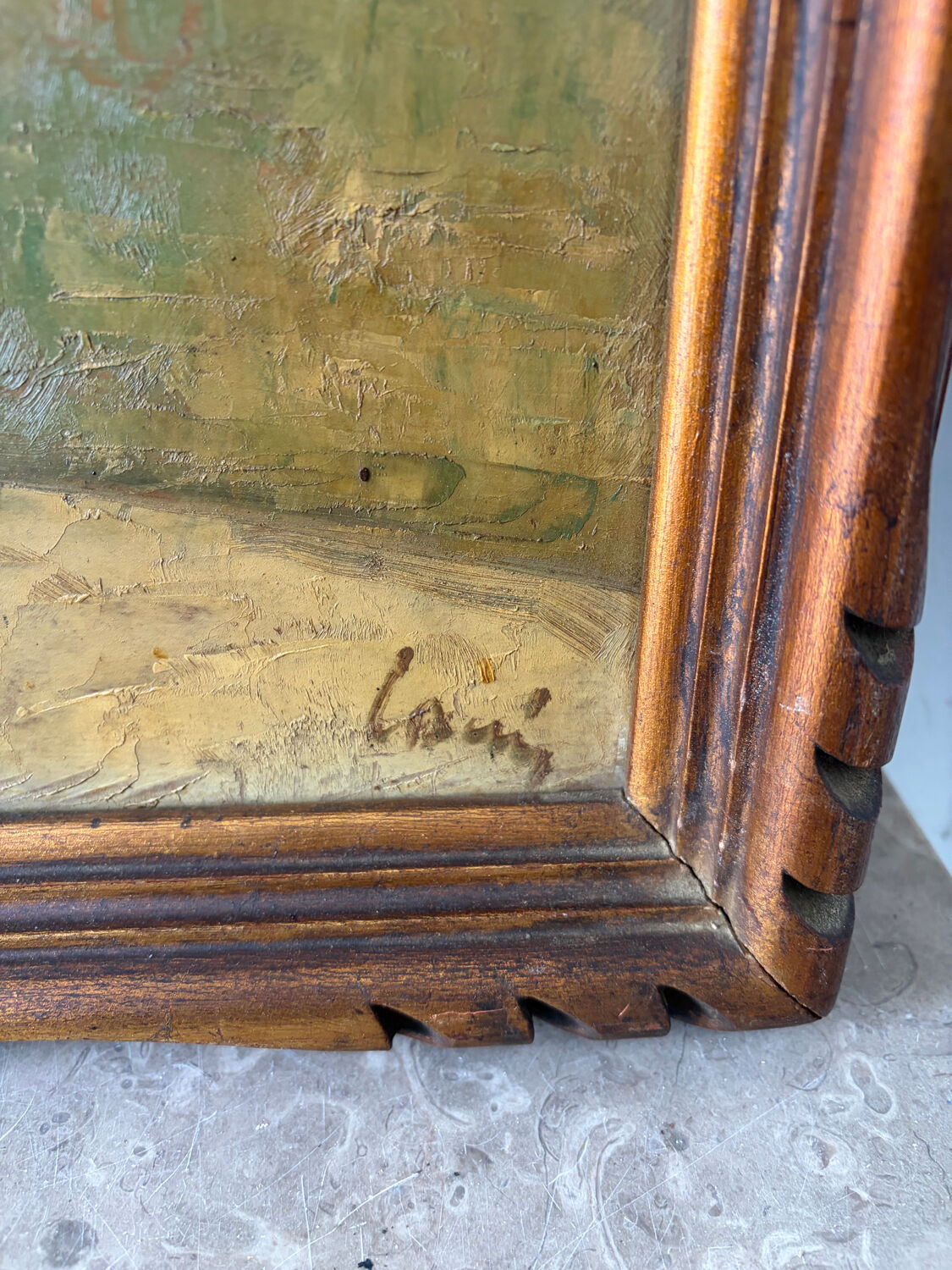 Signed bouquet of flowers