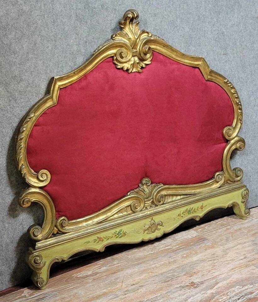 Elément de boiserie Venitien ( dessus de porte ) st. Louis XV baroque /bois