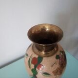 Vase en laiton art déco