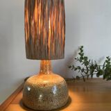 Mini signed stoneware lamp
