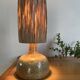 Mini signed stoneware lamp
