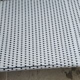 Black and white garden lounge