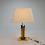 24kt Gold-plated table lamp, 1970s