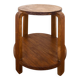 Round Art Deco side table