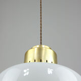 Mid-century Opaline Pendant Lamp
