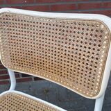 Cesca dining room chair designed by Marcel Breuer