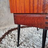 Scandinavian bedside table two drawers