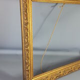 Old wooden frame - golden stucco period 1900 66x50cm, leaf 57x41 cm S26
