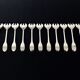 Oyster Forks Silver Old Paris Tetard Brothers