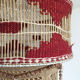 Hanging in macramé and vintage wool, 70s
