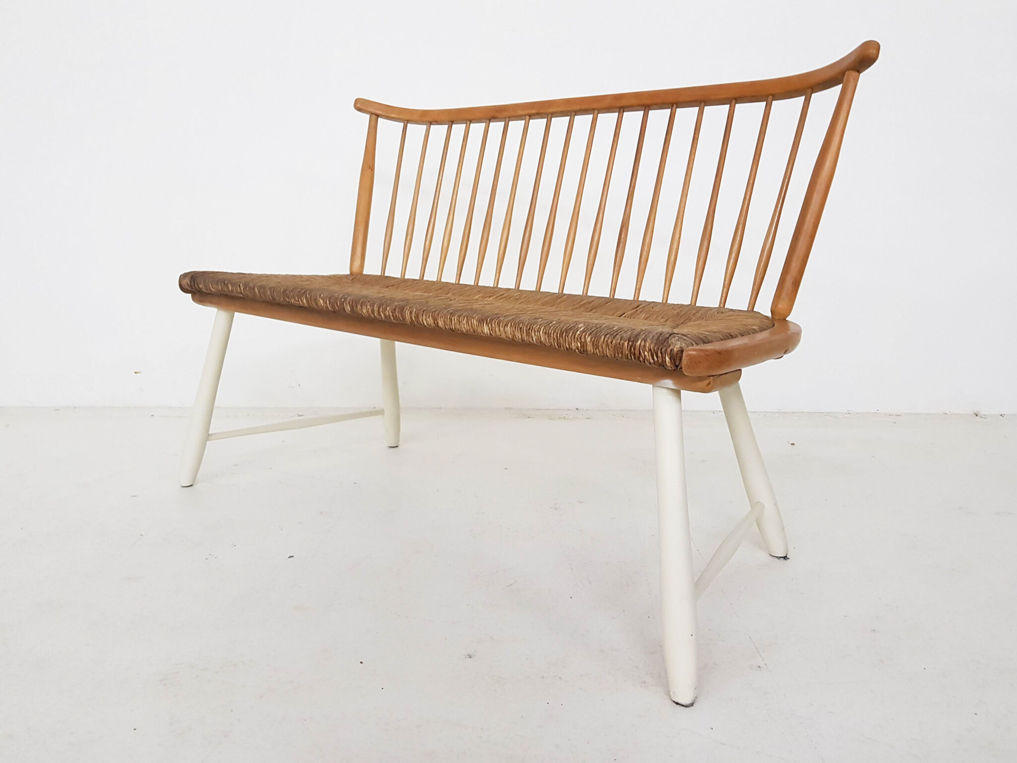 Arno Lambrecht for WK Mobel sofa bench, Germany 1960's