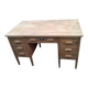 Minister's desk in solid raw oak from the 1930s