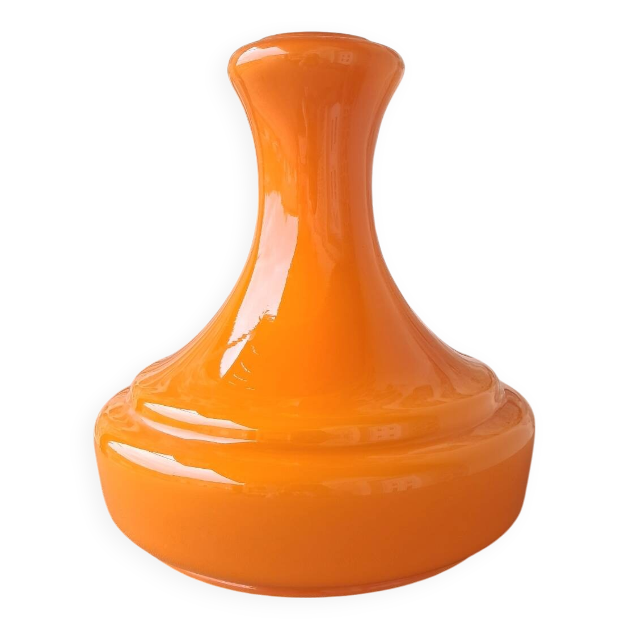 Vintage orange lampshade