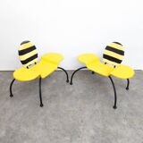 Vintage PS Surrig children chairs by Eva & Peter Moritz for Ikea