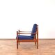 Fauteuil de salon danois du milieu du siècle, années 1960.
