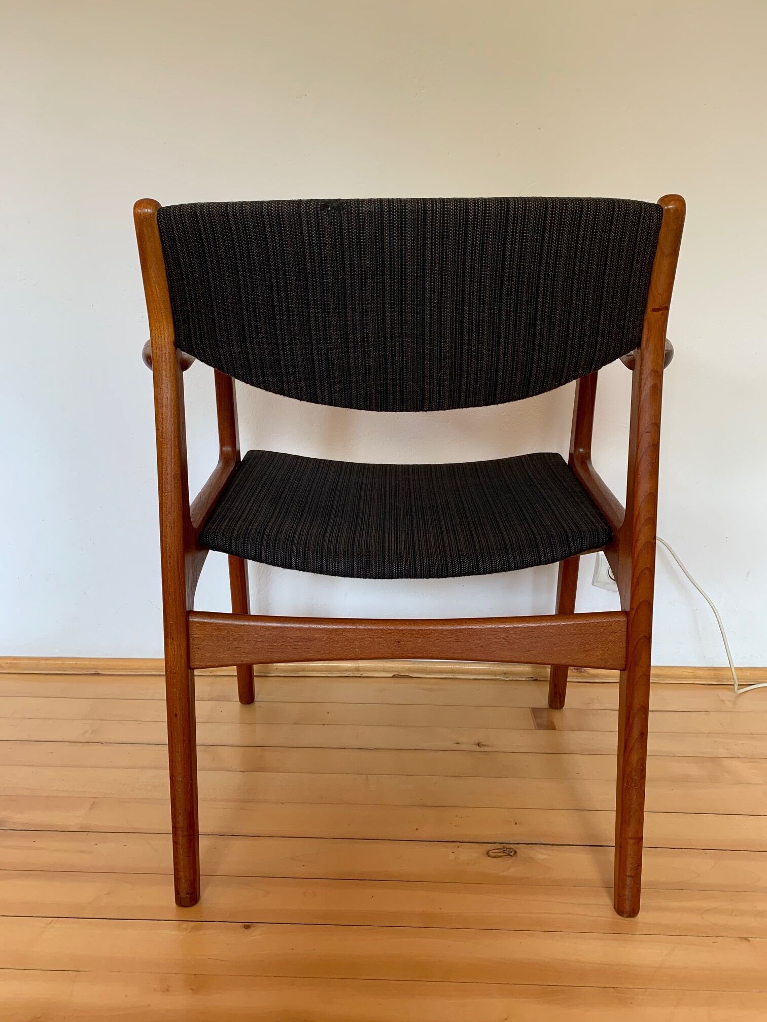 Designer chair Henning Kjærnulf, Soro Stolefabrik, Denmark, 1960s