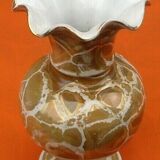 Baluster vase on foot-shower Ceramic decoration house in undergrowth