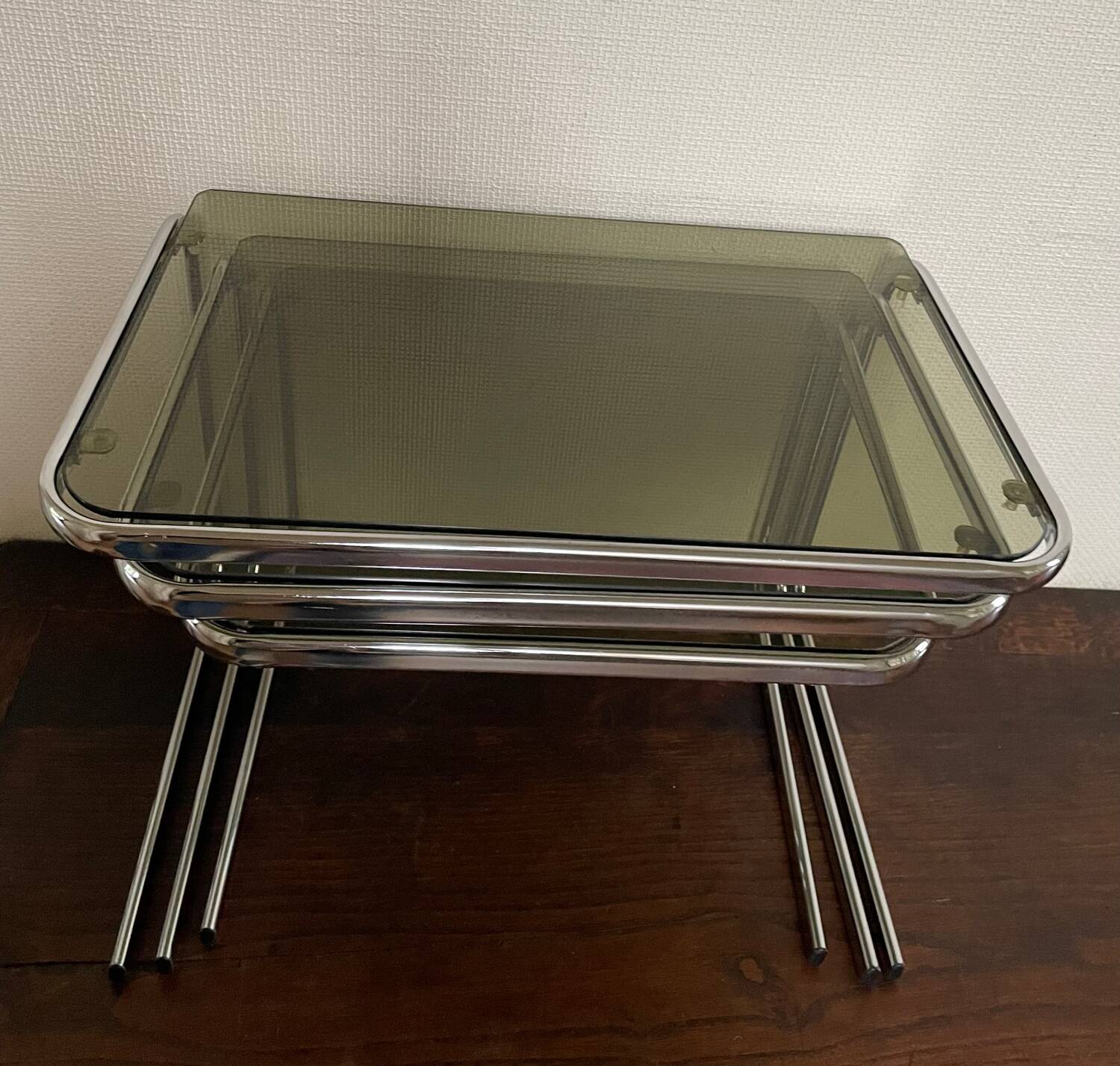 Nesting coffee tables 1970