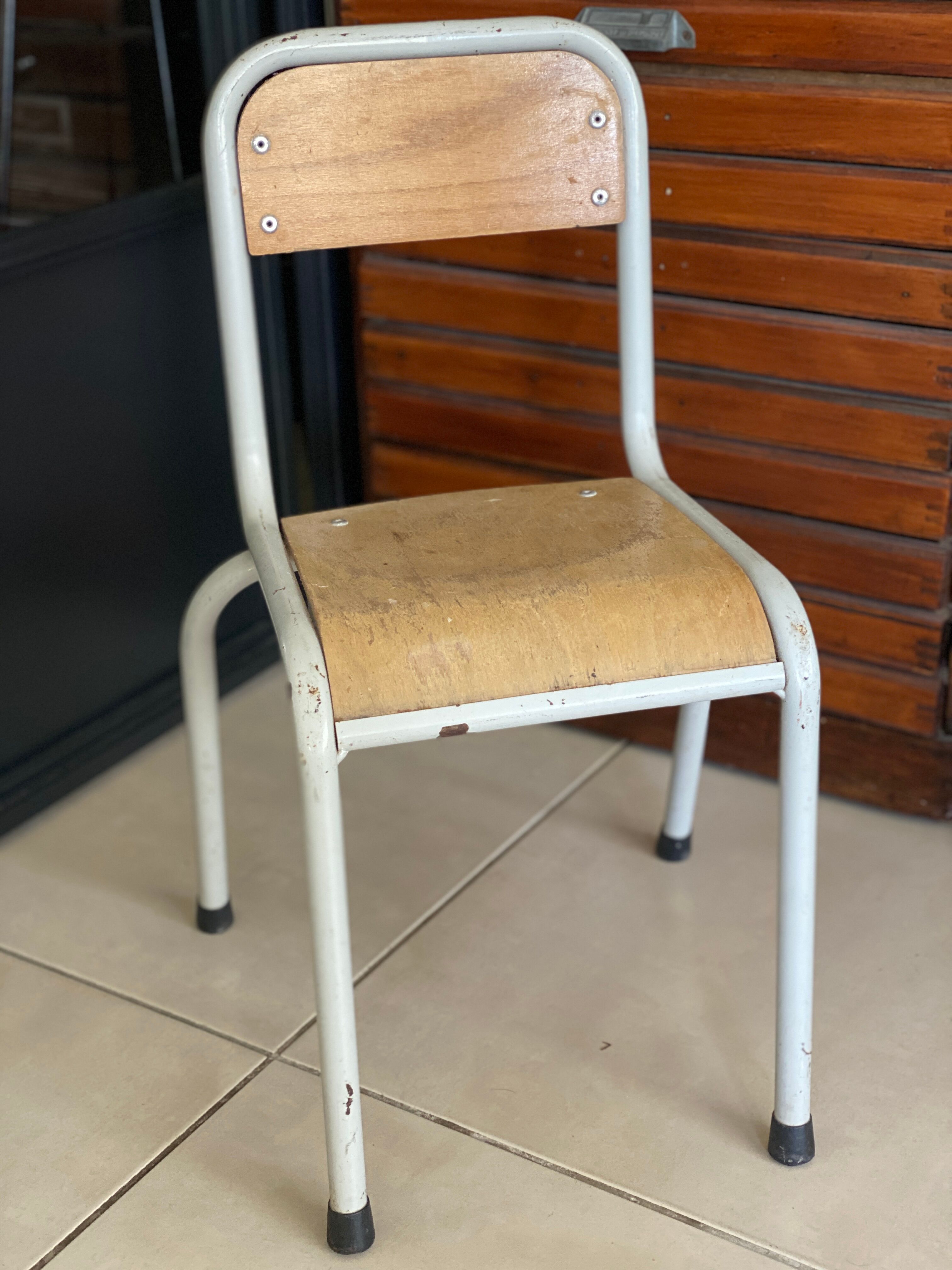 Vintage school children's chair
