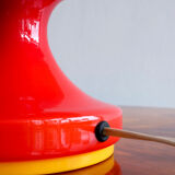 Vintage opaline table lamp by Karel Volf for Opp Jihlava, 1970s
