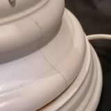 Large ceramic lamp from Manises with floral decoration  
-Circa 1960/1970