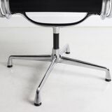 Set of 2 Vitra Aluminium Group chairs model EA108