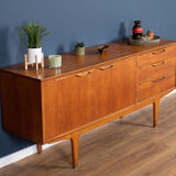Retro teak 1960s short jentique classic mid century sideboard