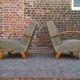 Pair of armchairs by Jindrich Halabala for Thonet 1950. Art deco