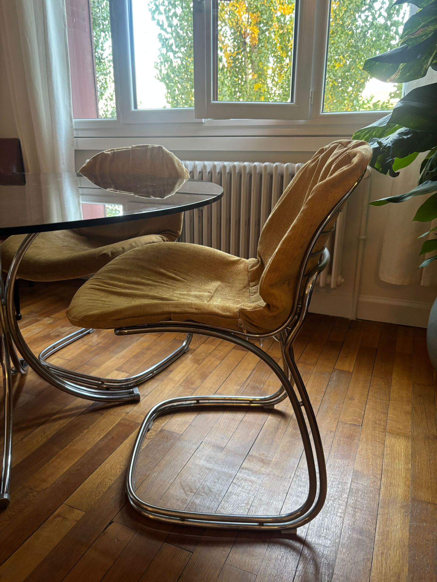 Table + chairs Gaston Rinaldi