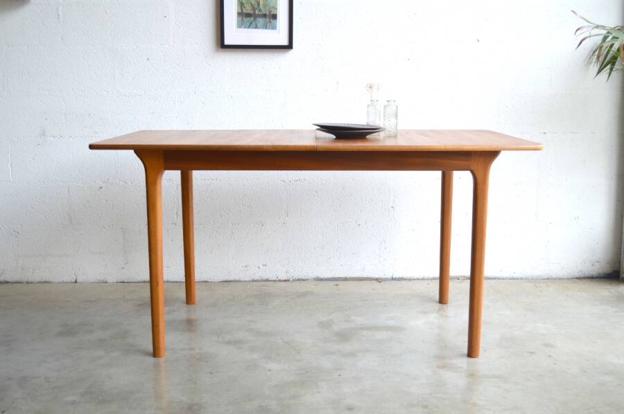 Dining table by McIntosh with a butterfly extension 147cm
