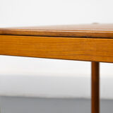 Solid teak coffee table by Kai Kristiansen for Magnus Olesen, 1960s