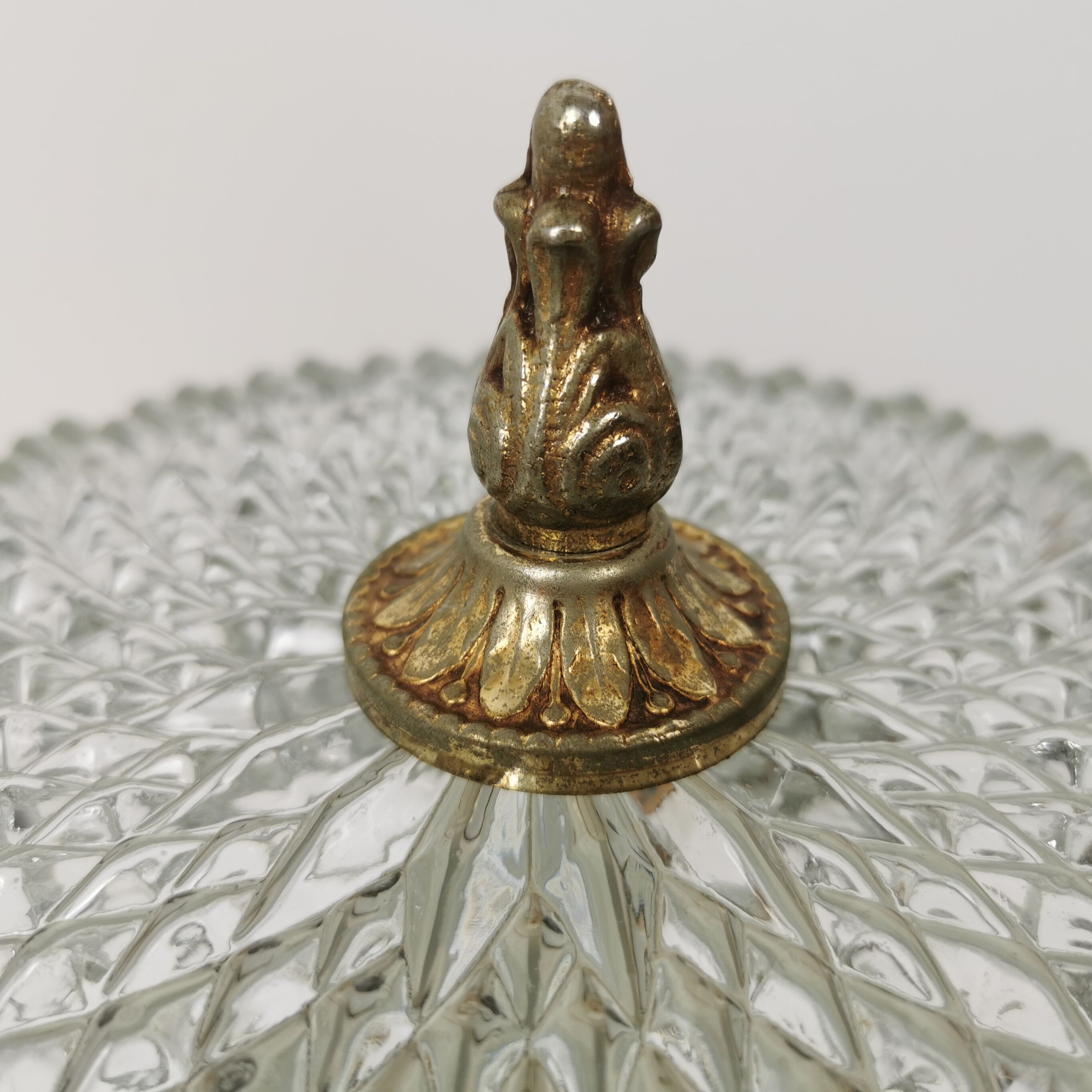 Ceiling lamp cut glass