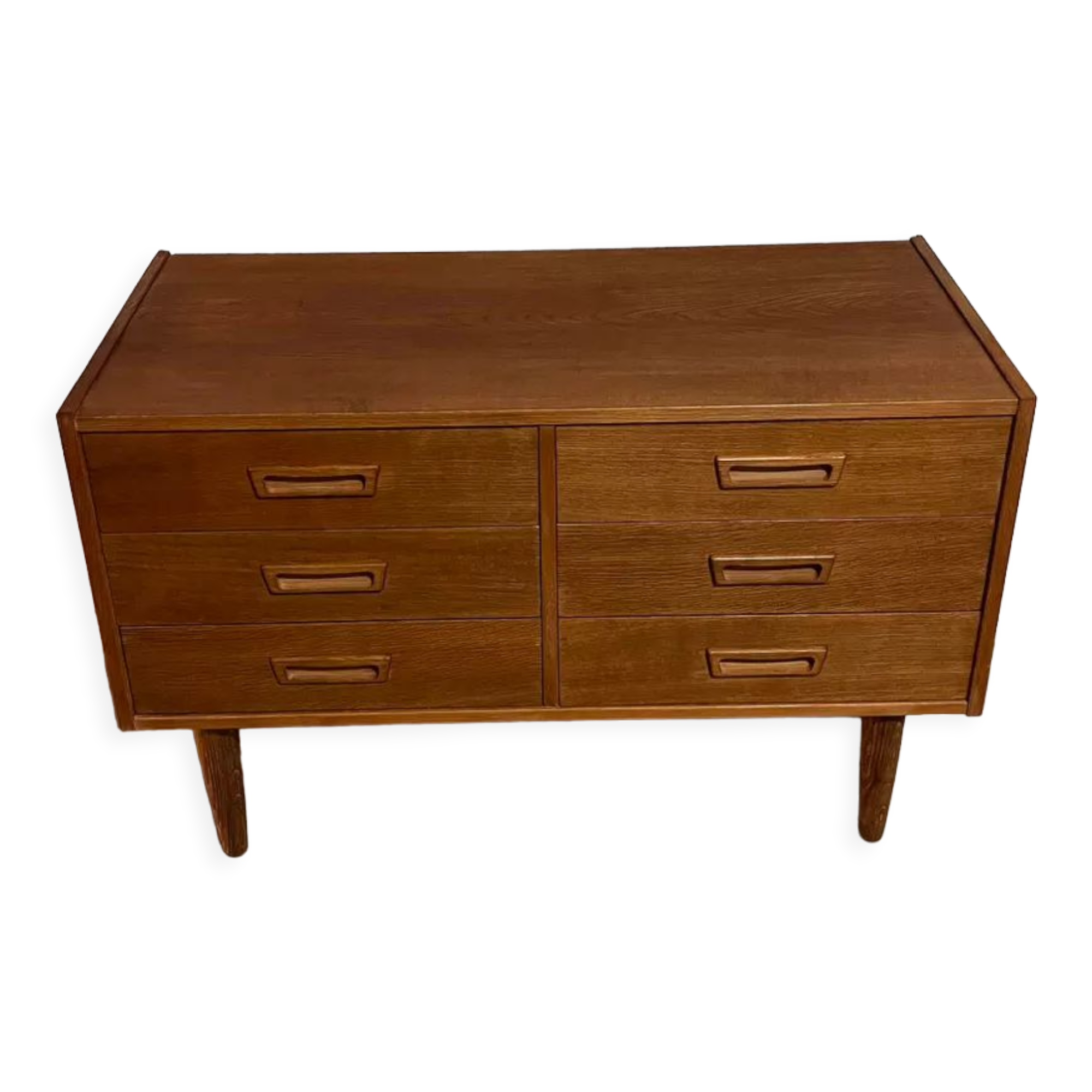 vintage chest of drawers in oak