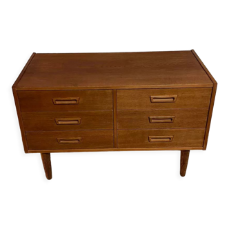 vintage chest of drawers in oak