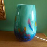 Lampe en verre soufflé soisy, essonne