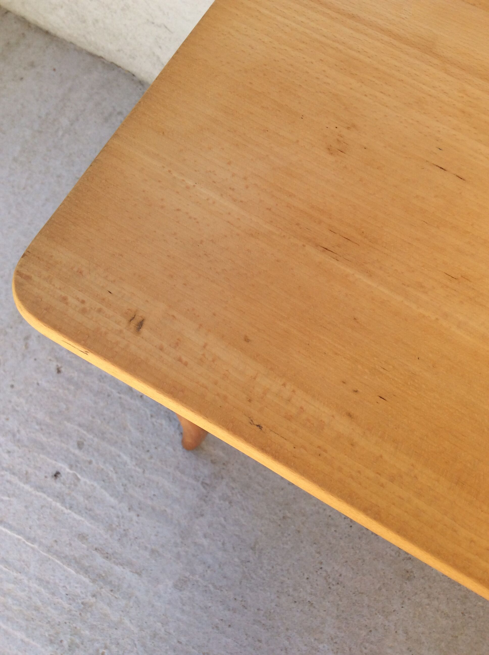 Art Deco small beech desk 1930