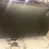 Canapé Cassina MET 250 – Pierre Lissoni – 4 places – Cuir noir