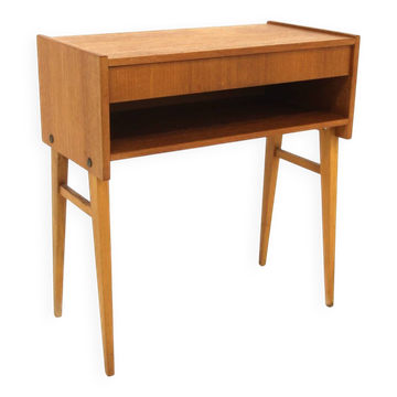 Scandinavian teak bedside table, Sweden, 1960